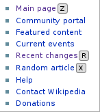 Keyboard shortcut display for web pages
