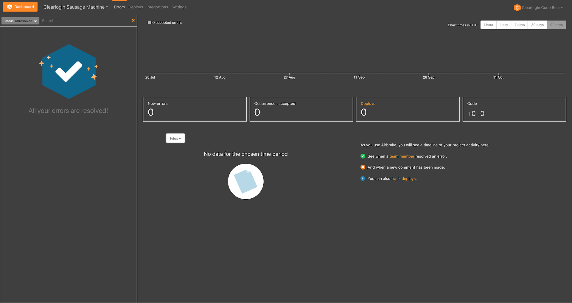 Airbrake Dark Mode
