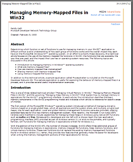 MSDN low-bandwidth cleanup for printing