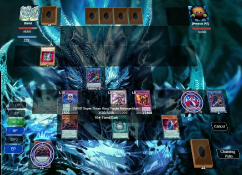 3D Game Field - Blue Demon Nexus Theme