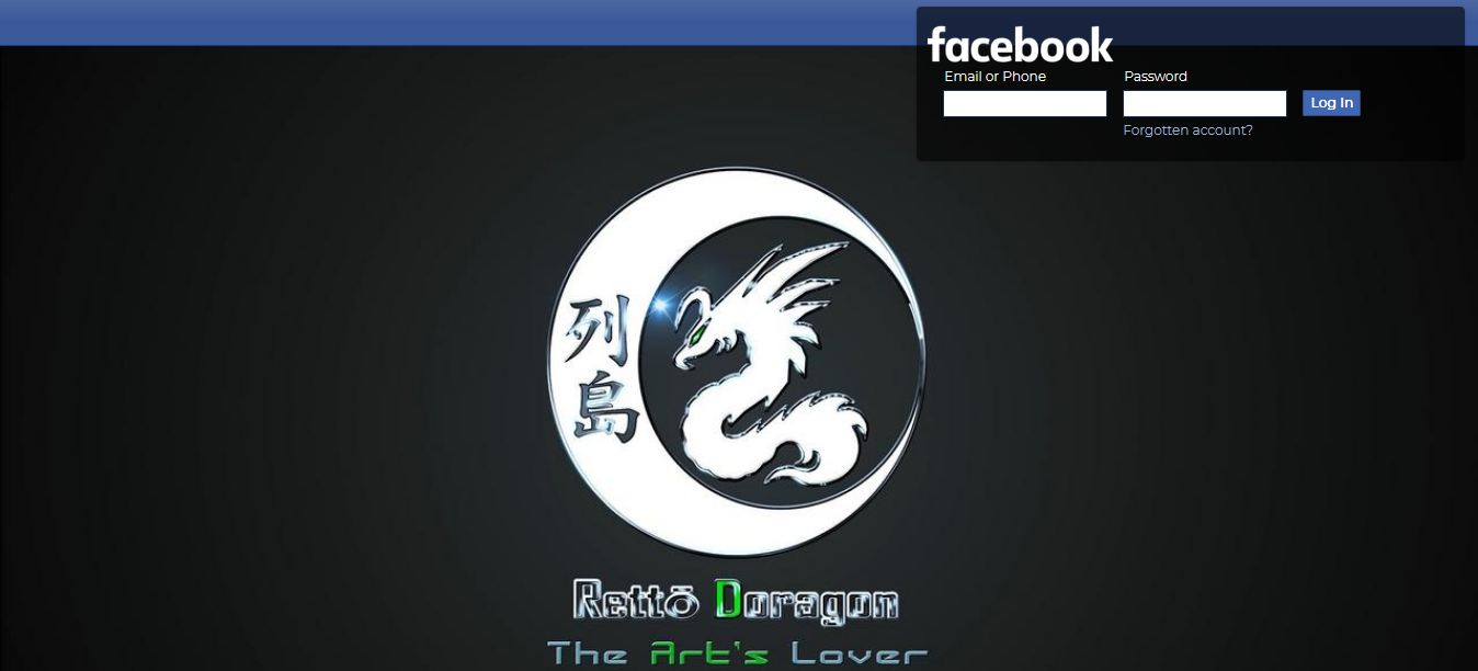 Rettō Doragon Facebook Login