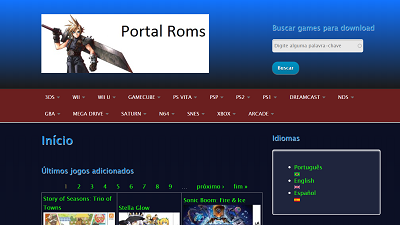 Portal Roms Midnight Blue