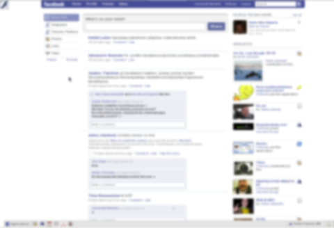 Facebook: Hide avatars in feeds