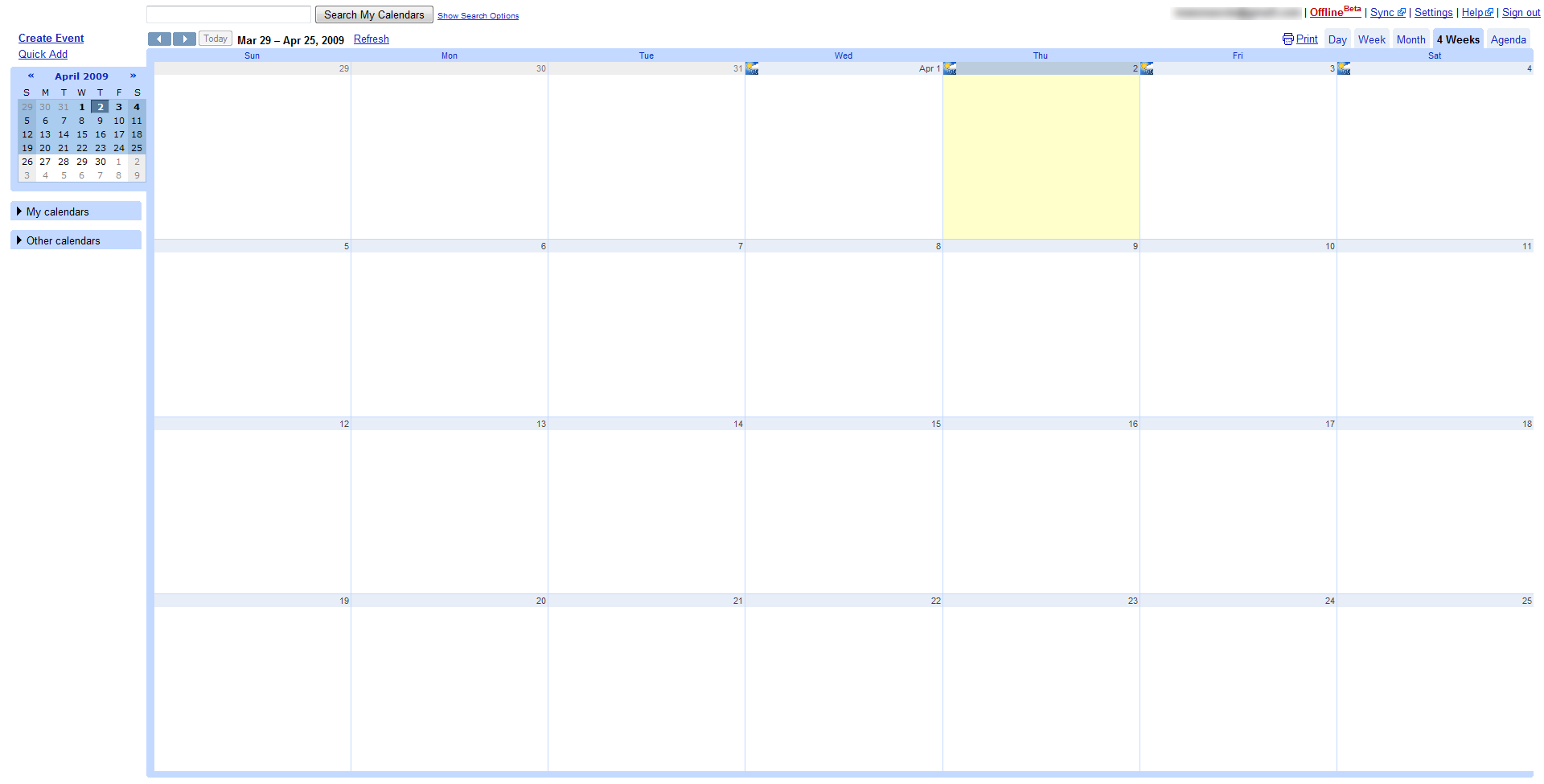 Google Calendar Clean
