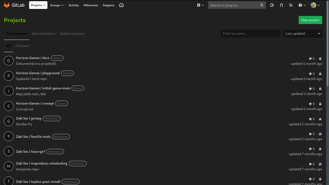 Zaki's GitLab Venom (Dark)