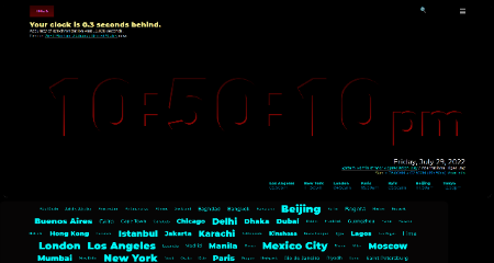 time.is Dark By BamaBraves