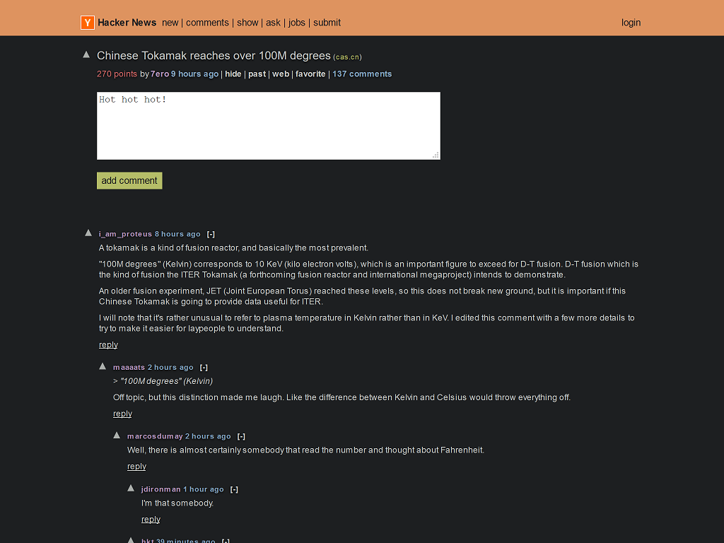 A Dark Hacker News +