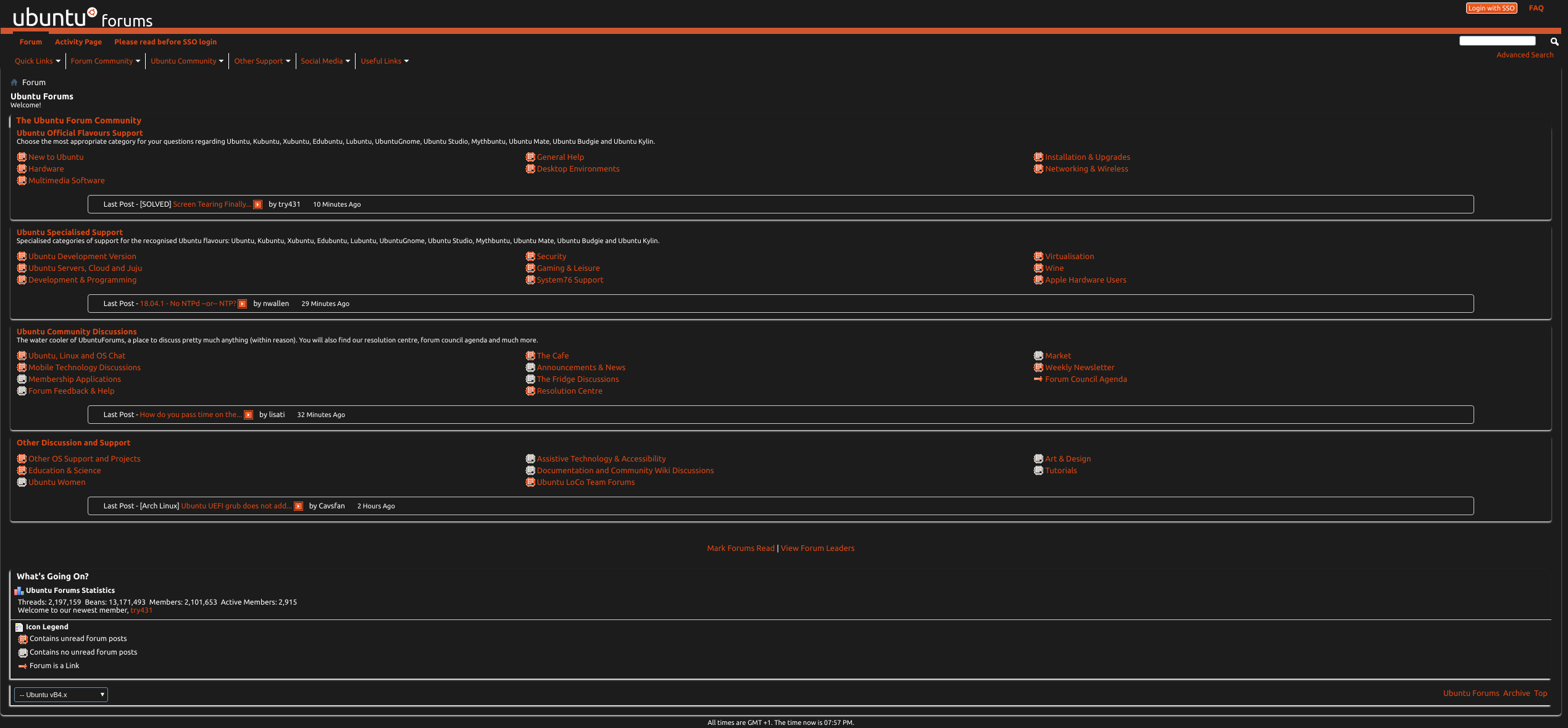 Ubuntu Dark Sheridan-Tech.com