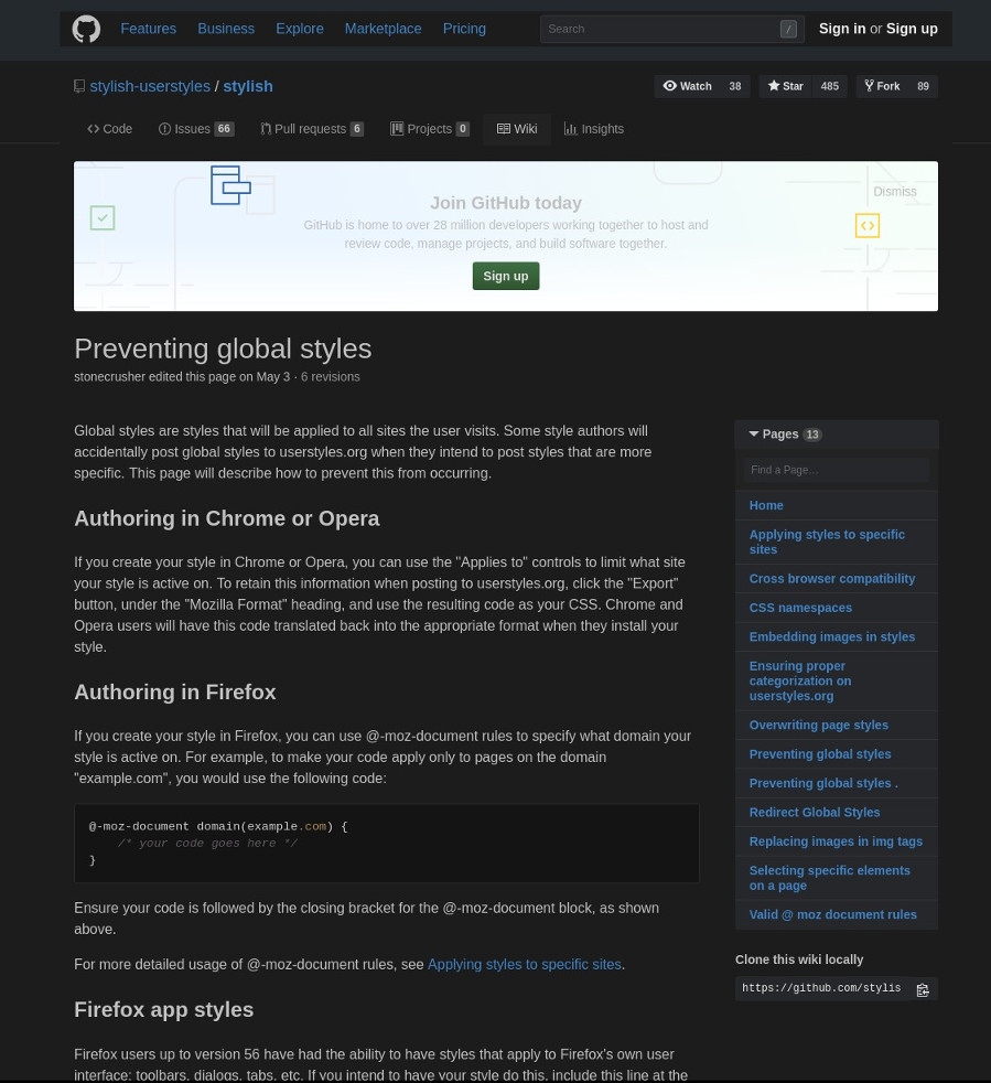 Github Dark Material Sheridan-Tech.com