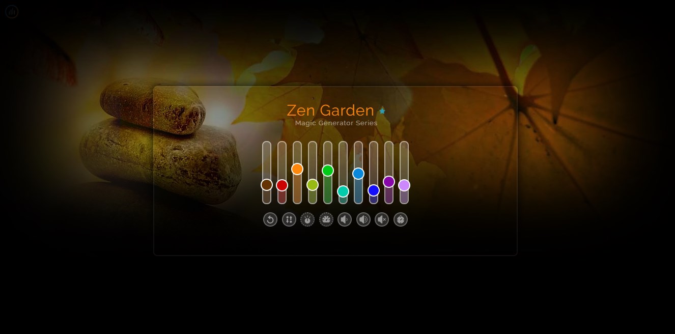 myNoise Zen-mode