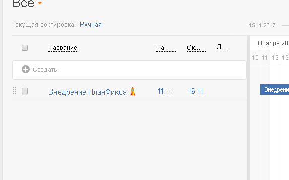 ПланФикс - Избранное для диаг. Ганта 1/2 (by Kirr)