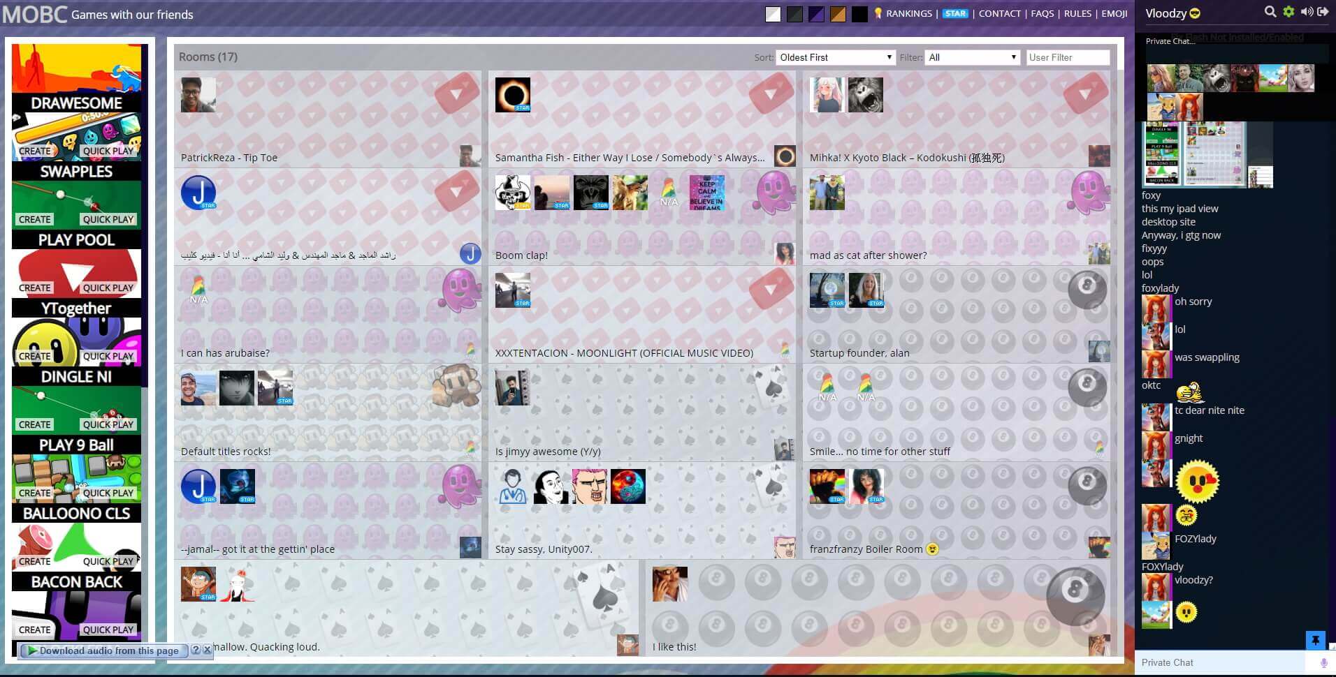 OMGMOBC Pimped Chat