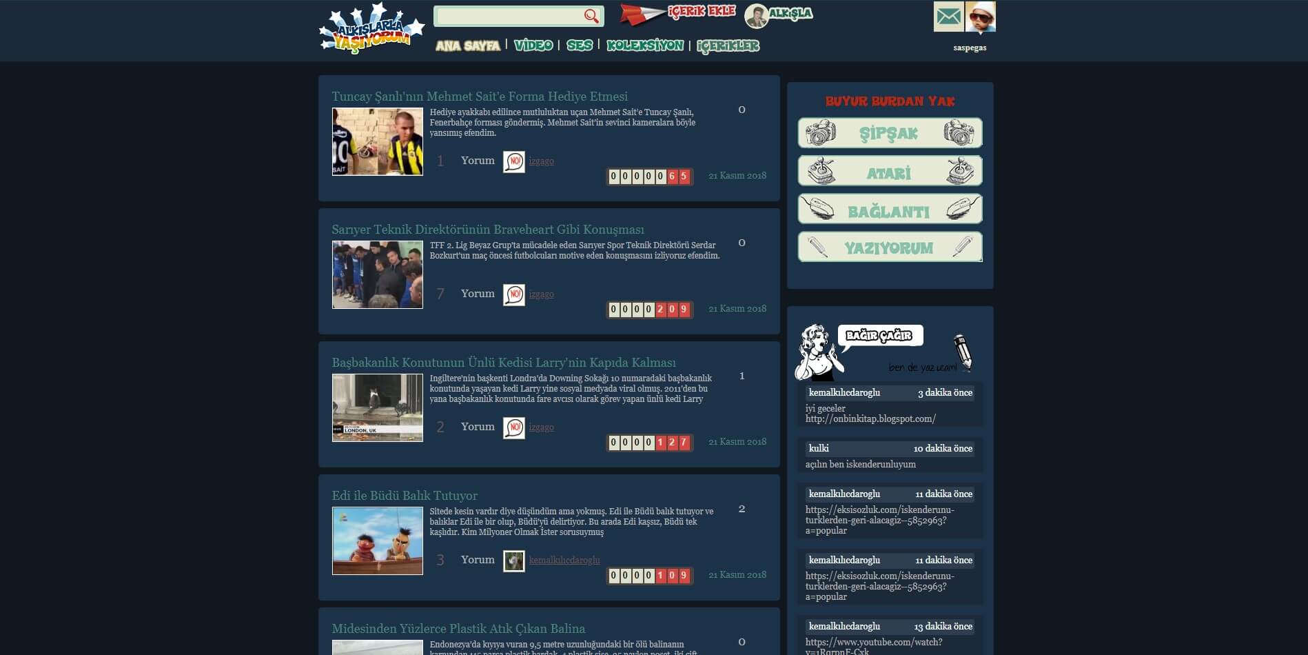Alkışlarlayaşıyorum Dark Mode