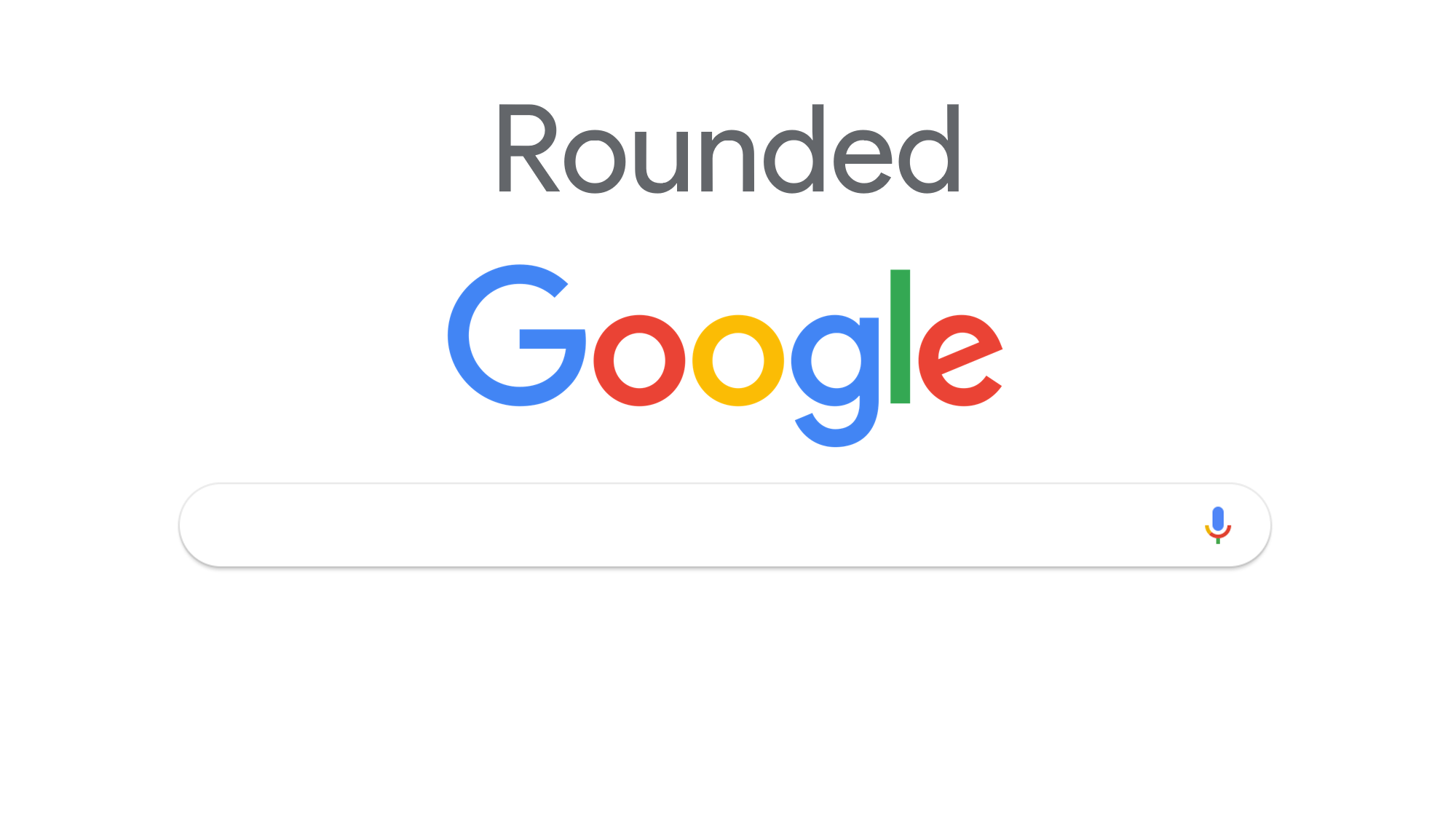Google Material Rounded