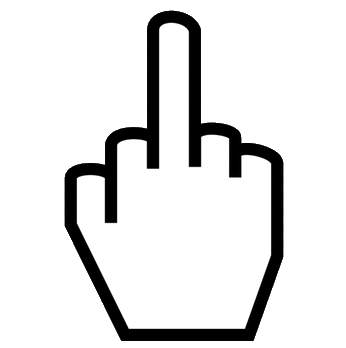 youtube - Middle finger