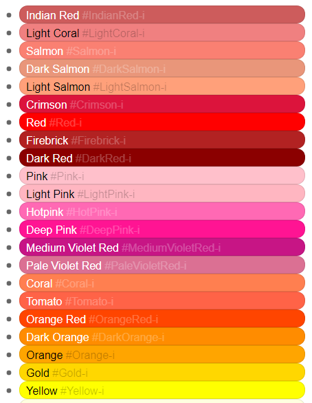 Workflowy Colored Items