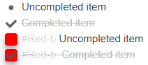 WorkFlowy Check Mark for Completed Items