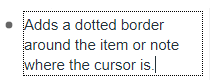 Workflowy Current Line Focus