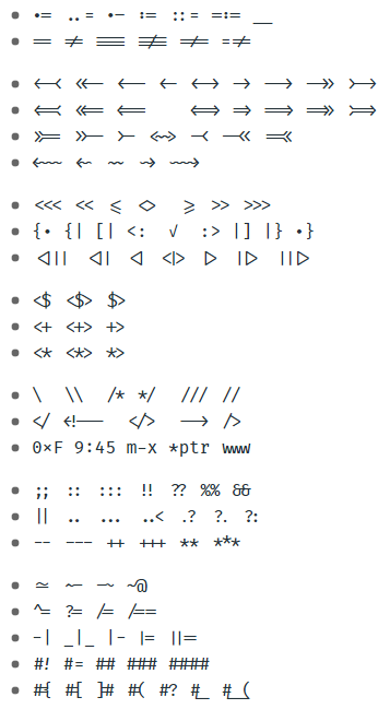 Workflowy Font to Fira Code