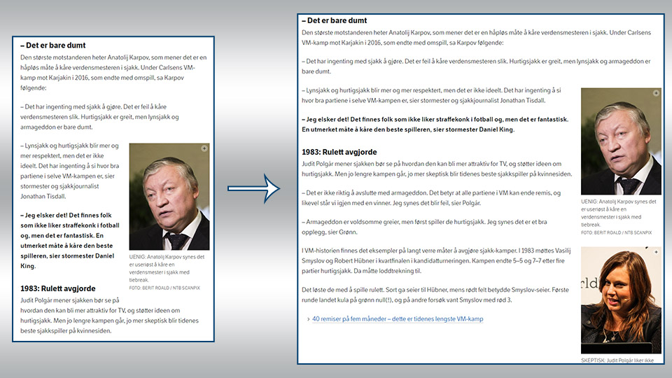 NRK.no wide