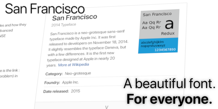 San Francisco [Font]