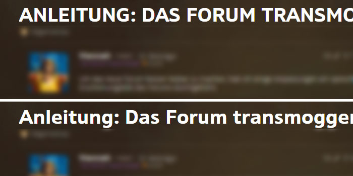 Blizz. forums (uncapitalize title)