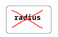 we don't like border-radius .  去除所有圆角