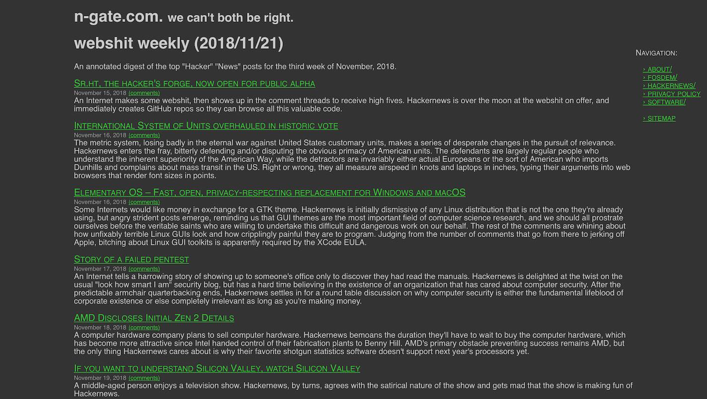 Dark Webshit Weekly