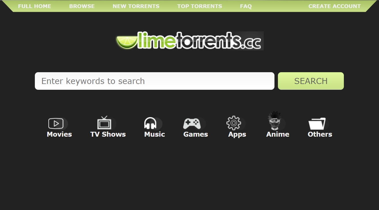 LimeTorrents Dark & Clean 2022