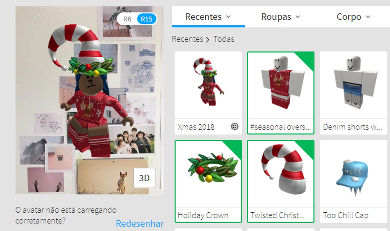 Roblox Avatar Page - Read Description