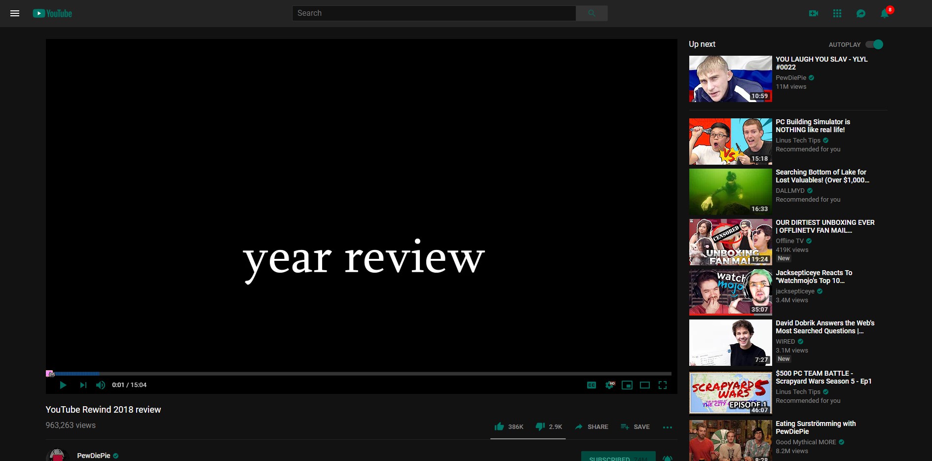 Youtube Tint