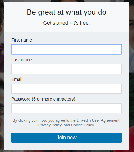 Distraction Free Linkedin