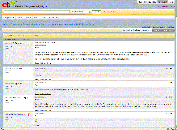 eBay AU Forums cleanup