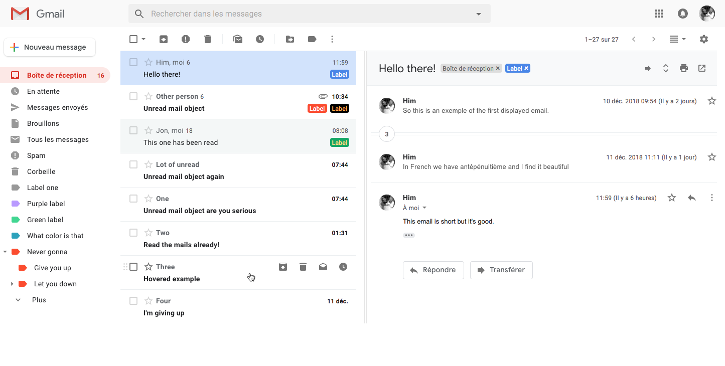 Gmail 2018 optim