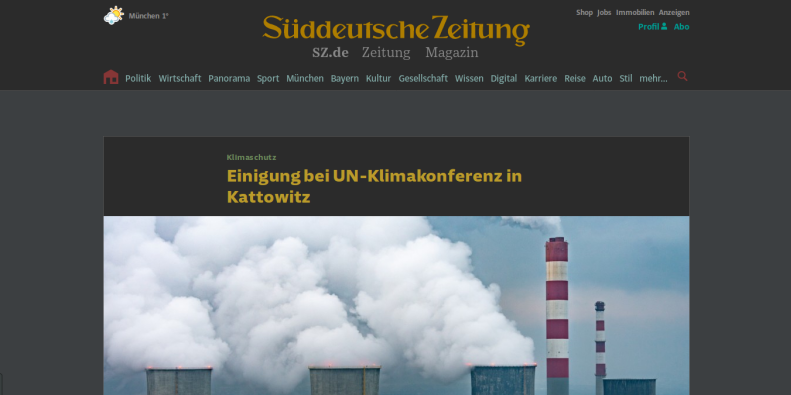 sueddeutsche.de Dark Mode (sz.de)