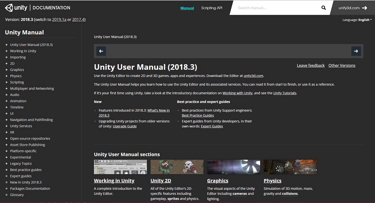 Unity Dark