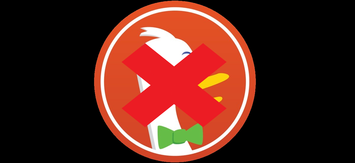 DuckDuckGo Hide Icon