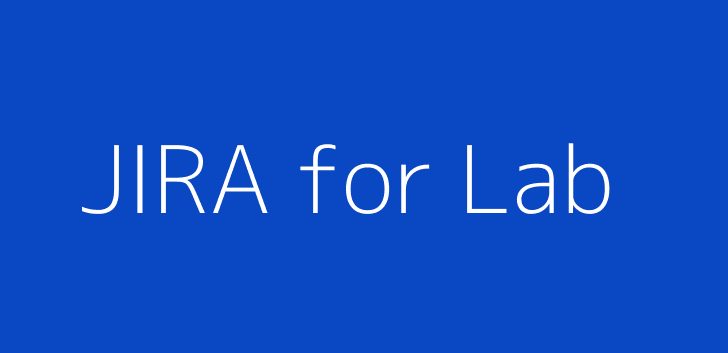 JIRA for Lab