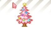 Pink Xmas Tree Cursor