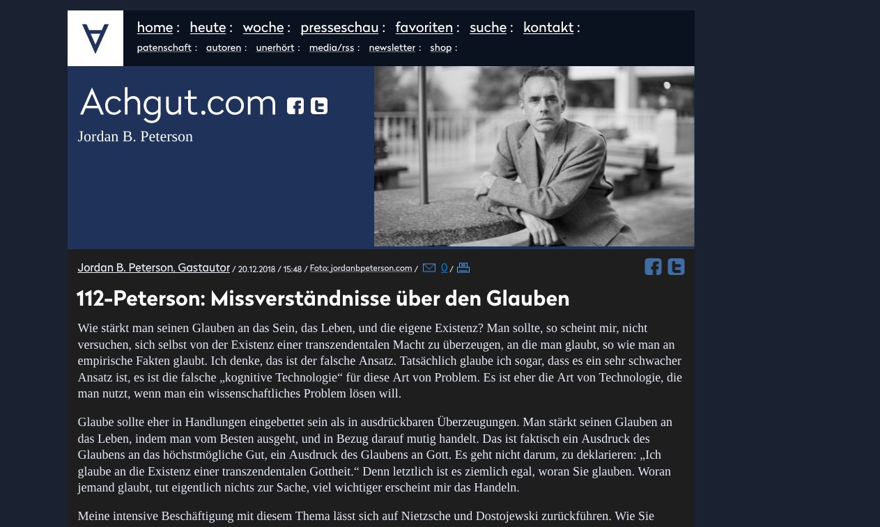 ACHGUT.COM Dark Theme (2019)