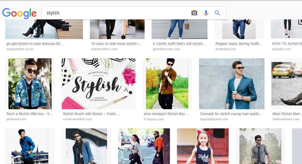 Google SearchBar Fixed Possition