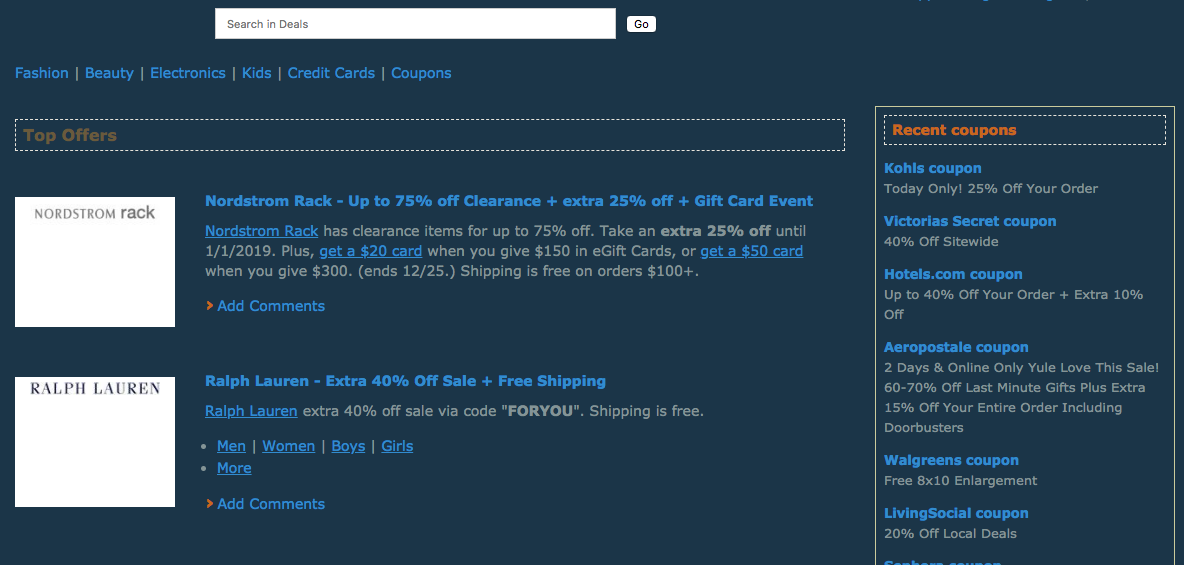 dark dealsea.com