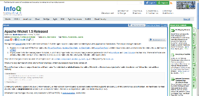 www.infoq.com - wide content column, ads removed