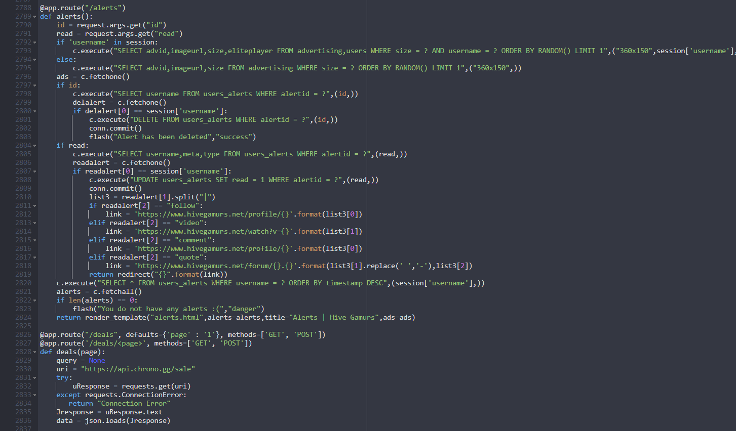 PythonAnywhere Dark Editor