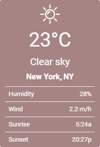 Stylish-Widget-Weather