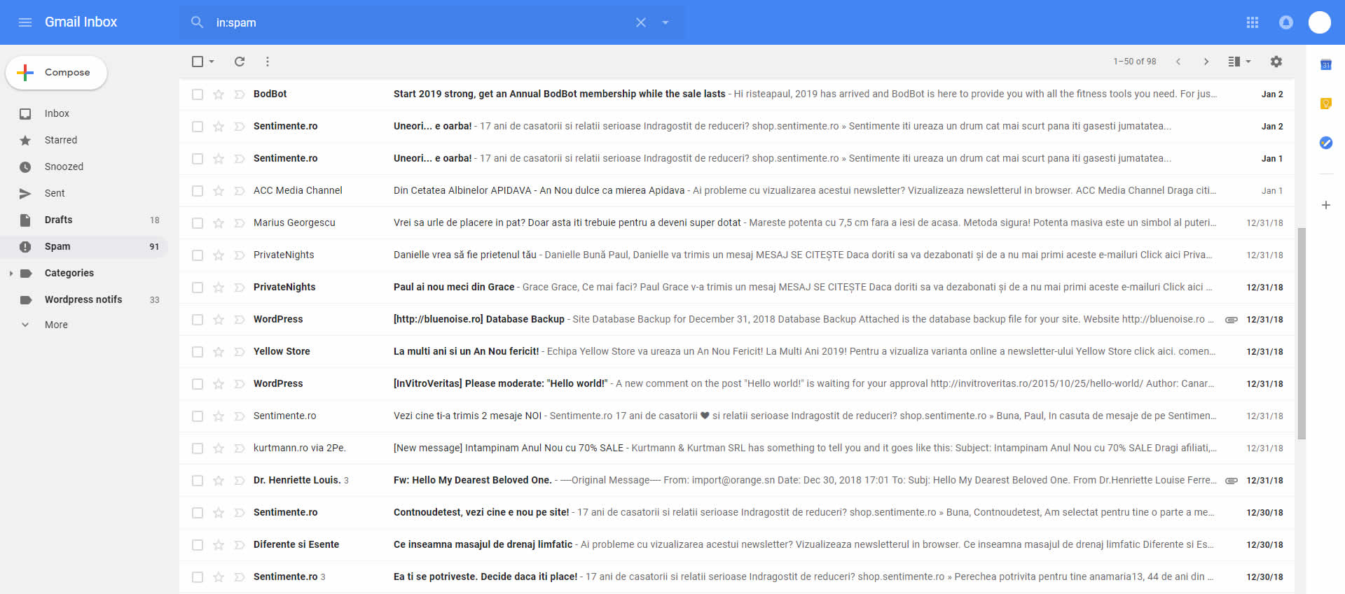 inbox style for gmail