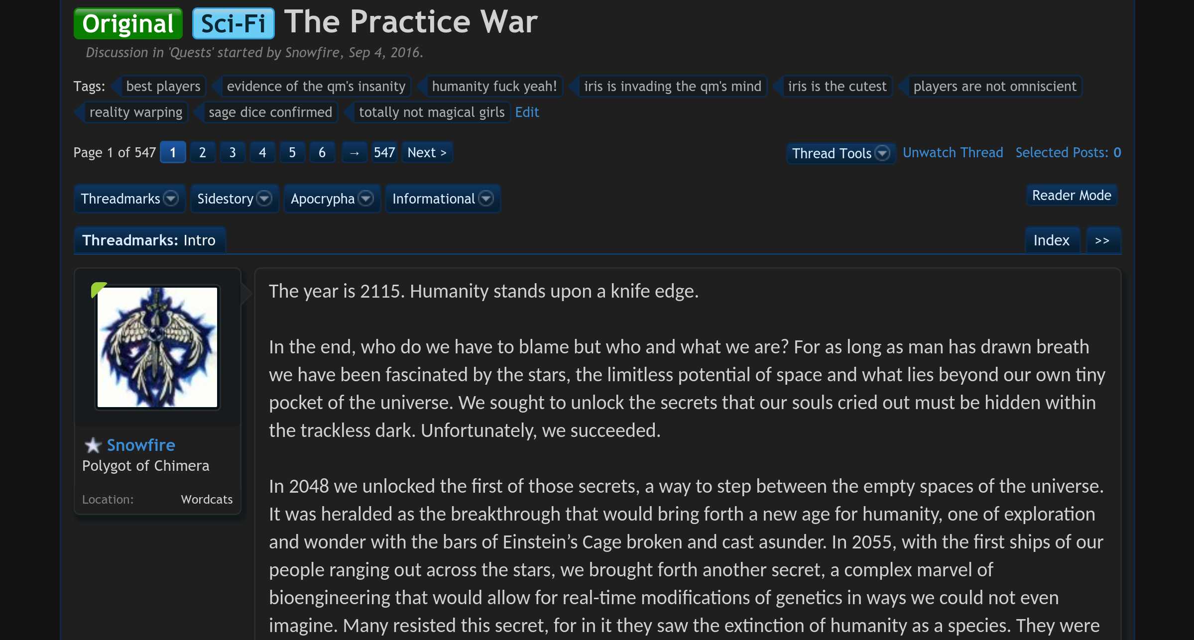 Comfortable message width