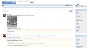 Cleaner FriendFeed (New Beta Widescreen)