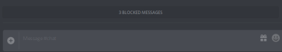 Delete blocked messages