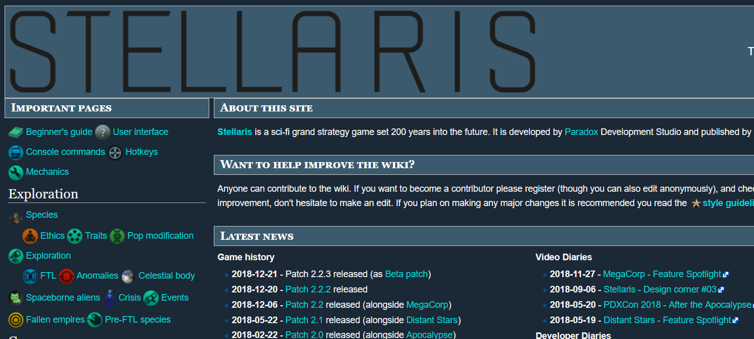 Dark Theme - Paradox Wiki